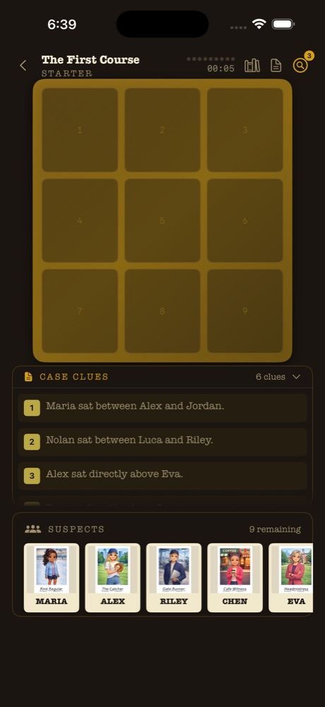 Deduction board