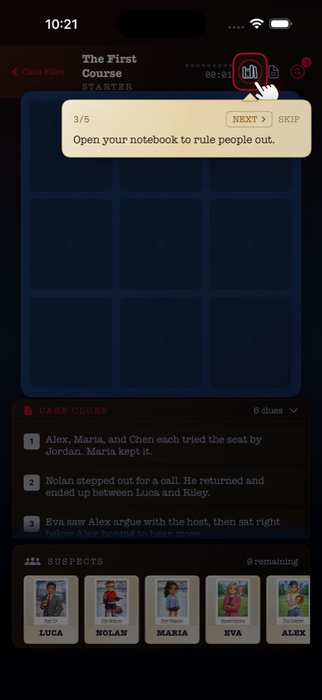 Guided first case